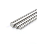 Stainless Steel Round Rods Dowel Pin Kit For DIYers And Crafting 10 Pcs In 5x100mm 6x120mm And 8x150mm Sizes, rust resistant, heavy duty view