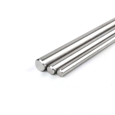 Stainless Steel Round Rods Dowel Pin Kit For DIYers And Crafting 10 Pcs In 5x100mm 6x120mm And 8x150mm Sizes, rust resistant, heavy duty view