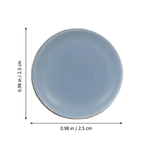 Huge Win Ultra Grip Furniture Sliders For Every Table Or Chair PTFE Floor Guard Pads To Save Hardwood While Pushing Heavy Appliances No Sweat Sticky Back Twenty Piece Set Ready To Go, blue self-adhesive slider, 0.98 inch diameter.