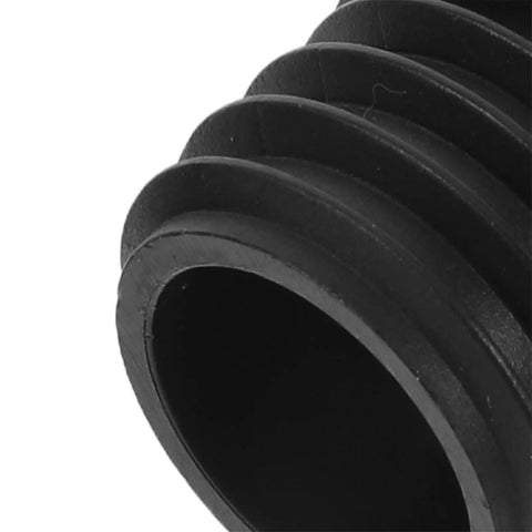Round Plastic Tube End Caps For Furniture Legs 20 Pcs, close-up view, flexible PE material and secure lock feature visible