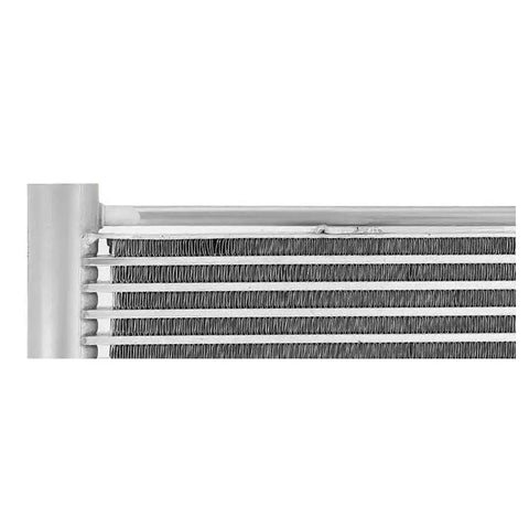 Heavy Duty Transmission Oil Cooler For Lexus RX350 2013 To 2015 3 5 L V6 Engine Keeps Gear Shifting Smooth And Beats Overheating Issues. aluminum finned transmission cooler close-up