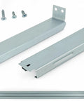 15 Inch Metal Drawer Slide Center Track for DIY Cabinet and Drawer Upgrades Heavy Duty Metal Guides Deliver Smooth Quiet Openings Replaces Worn Rails Wood Slide Sold Separately, metal drawer slide with screws