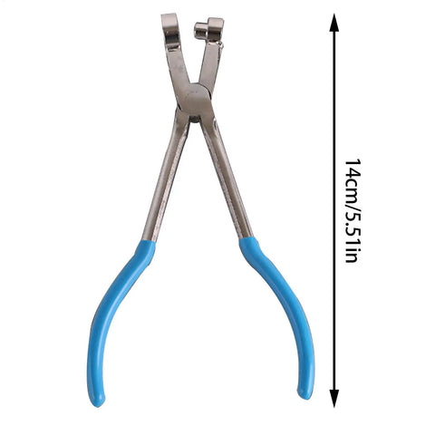 Transmission Linkage Bushing Installer Tool For Easy Shifter Bushing Replacement And Gear Shifter Repair, 14cm plier with blue handles