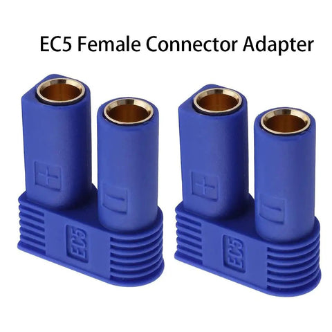 EC5 Battery Connector Set 10 Pairs With 5.0mm Gold Plated Bullet Connectors Male And Female Shells for RC ESC LiPo Battery