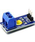 10 Pcs Voltage Detection Modules DC 0 to 25V High Sensitivity Voltage Sensor Board Analog Output with blue connector.