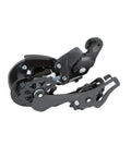 Rear Derailleur RD TY300 6 To 7 Speed Direct Mount For Road And MTB Bikes, long cage, side view against white background.