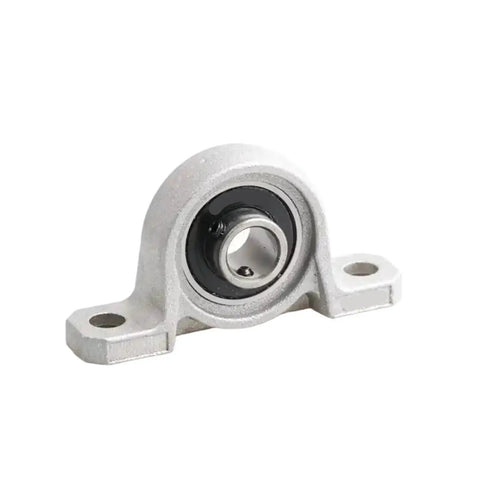 Heavy Duty Carbon Steel KP001 Pillow Block Bearing 12 mm Bore Spherical Roller Mounted Bloc For Ball Shaft Industrial Machine side view