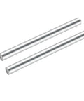 Two Three Eighths Inch By Eight Inch 304 Stainless Steel Rod Smooth Round Solid Shaft For DIYers Crafts Metalworking And Hobby Builds Rust Resistant