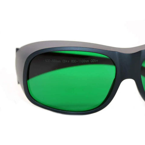 Top Shelf Red Laser Goggles Built Tough For 635nm 660nm 808nm 905nm 980nm Diode Beams With Rock Solid Od4 Plus Eye Shielding Green lenses