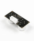 HC-SR04 Ultrasonic Sensor With RGB LED Indicator Module, featuring dual transducers and compact board design.