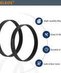 Replacement Vacuum Belts Easy Fit For Bissell Powerforce Compact Upright Vacuums 2112 1520 2690 3508 2-Pack