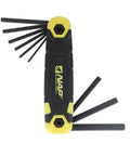 Archery Hex Key Tool Set for Quick Sight Adjustments and Bow Maintenance, durable steel wrench, standard and compact sizes, SAE keys