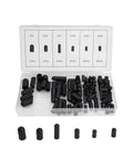 CashMuch 80 Piece Assorted Vacuum Hose Cap Kit With Six Sizes For Carburetors And Intake Manifolds To Fit Most Automotive Rubber Tubing Needs Secure Seal That Works Great, black rubber caps in organizer