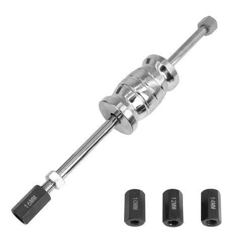 20 Pack Universal Pin Puller Extractor Tool Kit with slide hammer and 3 collets 10-16mm, for automotive and machinery pin removal