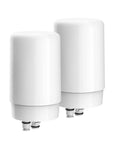 Replacement Filter Kit For Brita Faucet Systems Easy Swap On Tap Filtration Compatible With 36311 36312 FF100 FR200 White 2 Pack