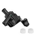 Electric Auxiliary Water Pump With Integrated Thermostat For Ford Escape And Fusion Replace Oe Ds7g8c419cb with caps, black plastic, direct bolt-on