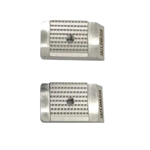 Tooth Plate Gripper Spare Part For BXT2 16 And BXT2 Battery Powered Plastic Strapping Tool Restores Clamping Power And Prevents Strap Slippage Direct Fit Durable Build Easy Install For Industrial Packaging And Shipping, metal replacement plate