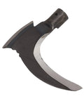 Heavy Duty High Manganese Steel Double Scythe with curved blade and durable cutter head for mowing and tree trimming, rustproof.
