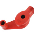 Heavy Duty Horett Cast Iron Conduit Bender For Galvanized Electrical Pipe And PVC Tube, red cast iron tool for precise bends.