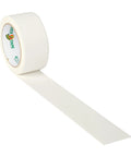 White Duct Tape Roll 1.88 Inch By 20 Yards Heavy Duty For Repairs Crafting And Temporary Floor Marking Removable Cleanly Up To Three Weeks