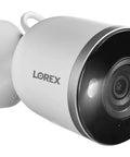 2K Spotlight WiFi Security Camera For Indoor And Outdoor Use With Color Night Vision shown in side view