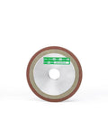 Five Diamond Grinding Wheel Cutter Grinder For Carbide Metal 125x32x8x8 150 To 400 Grit with 45 Degree Edge front view