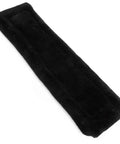 Horse Harness Pad 5.5 Inch By 18 Inch With Synthetic Fleece Interior And Foam Padding For Back Protection in black