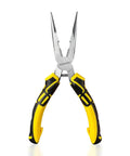 8 Inch Needle Nose Pliers With Spring Loaded Action And Side Cutters For Jewelry Making Precision Long Nose Pliers With Wire Cutters