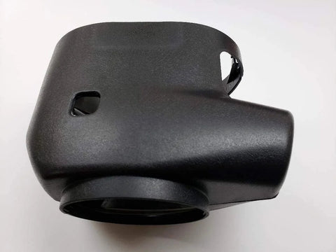 Black plastic steering column shroud cover for tilt steering, fits 1999–2002 Silverado