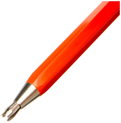 Slick Legit 2 Mm Mechanical Clutch Lead Holder Pencil For Precision Drafting And Sketching Hella Tough Drawing Tool in matte red grip.