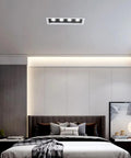 4 Pack Adjustable Recessed Led Downlights With Snap Swivel Angles And Clean Aluminum Trim, 3000K Warm White Glare Free ceiling lights above a bed