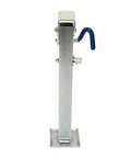 Heavy Duty Boat Trailer Jack With Wheel Tough As Nails Galvanized Telescopic Drop Leg 460 To 680Mm Adjustable Height side view image.