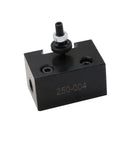 250-004 Boring Tool Holder from Lathe Quick Change Tool Post Set For 6 To 8 Inch Swing Pro Grade Kit, black steel block
