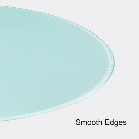 Smooth edges of Glass Lazy Susan With Durable Metal Base 360 Degree Rotation Smooth Silent Bearings Heavy Load Capacity Ideal For Family Dinners Parties Buffets And Tabletop Serving 78cm 30.7in