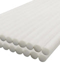 Heavy Duty PTFE Teflon Rod 6 Inch Diameter By 36 Inch Length Pack Of 25 Built Tough For Extreme Temperatures Superior Chemical Resistance