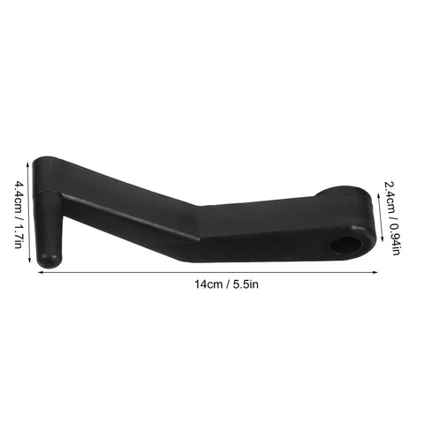 Heavy Duty 2 Piece Tire Balance Caliper Crank Handle 14cm black lightweight non-slip contour grip for wheel measuring tool