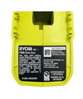 Back label of 18 Volt Cordless Compact Glue Gun Kit With Battery And Charger Bulk Packaged No Retail Box Heats To 365 F