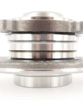 Front view of Front Wheel Hub Bearing Assembly For BMW 2005-2016 Aftermarket Replacement Kit with all components for easy install.