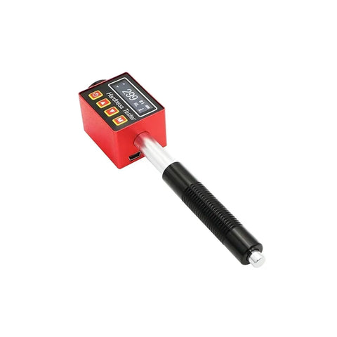 Built Tough Portable Pen Type Digital Leeb Hardness Tester measuring hardness with a clear display and ergonomic handle.