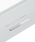 Close-up of control panel on Vegetable Pan Cover Assembly For Refrigerator Replacement Part Easy Swap For Compatible Refrigerator Models PFSS6PKXSS PFSS6PKWASS PFSS6PKXBB PFSS6PKXWW Keeps Produce Fresh And Sealed And Organized In Your Fridge With A Simple Plug And Play Fit