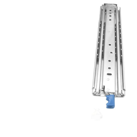 Heavy Duty One Pair Cabinet Drawer Slides 64 68 72 80 Inch Length 76 Mm Wide Cold Rolled Steel glides with smooth operation.
