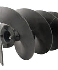 Heavy Duty Aftermarket Power Fold Grain Bin Auger With 300 Bushel Capacity showing spiral auger blade for efficient grain flow.