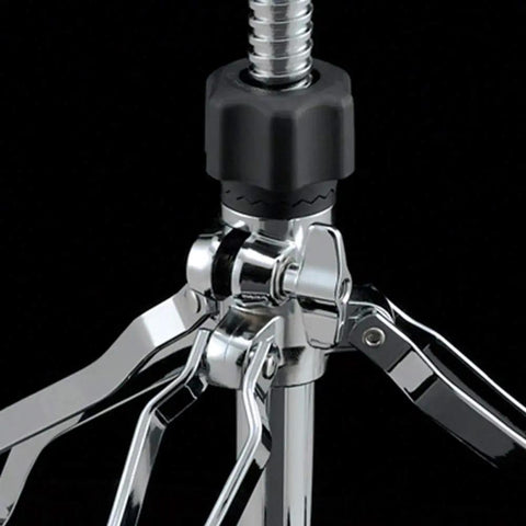 Smooth Operator Adjustable Drum Throne Featuring Beast Mode Stability Heavy Duty Double Brace Support With Non Slip Rubber Feet And Round Padded Seat For Live Studios drum throne adjustment knob and chrome double brace frame