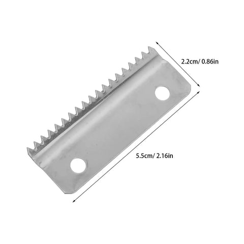 Five Pack Tape Dispenser Cutter Blades Refills for Industrial Tape Gun Replacement Rotary Blades for Fast Sealing and Edge Retention in Pro Grade Heavy Duty Packaging Tools, 5.5cm blade