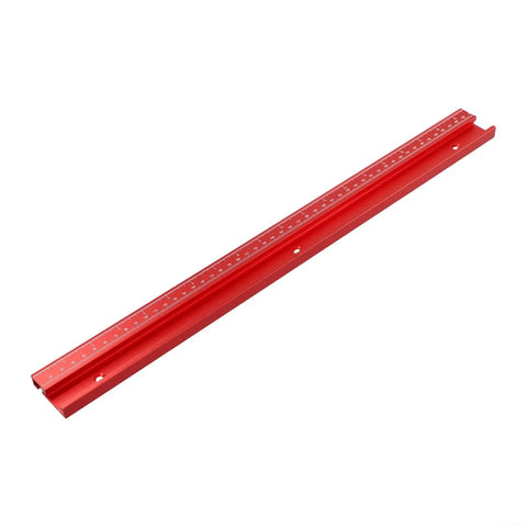 Red Aluminum Alloy 45 Degree T Track Miter Slot Fixture For Router Table And Table Saw Jig Guide Plus Bandsaw Sliding Track And Woodworking Clamp Slot 500mm