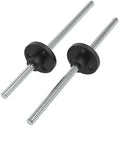 Tr3.5x0.609 Trapezoidal Lead Screw With Nylon Nut for 3D Printers, featuring 0.609mm pitch, 100mm length, 304 stainless steel