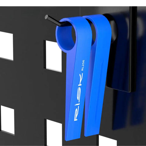 Blue Pro Bicycle Disc Brake Piston Spreader Tool For Hydraulic Calipers With Non Metallic Design and Positioning Track