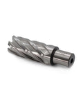OSCARBIDE 1x2 in annular cutter with 1 in diameter, 2 in depth, 3/4 in Weldon shank for magnetic drill press