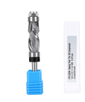 Top Picks Pocreation Compression Flush Trim Router Bit For Precise Woodwork Jobs with 1/4 Inch Shank And 1/2 Inch Cutting Diameter To Get That Smooth Finish You Need Fast, showing the bit and protective cap.