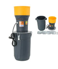Electric Grain Mill Grinder 1000W Dust Free Operation Detachable Hopper 5 Sieves For Wheat Corn Grains Spices Coffee Beans